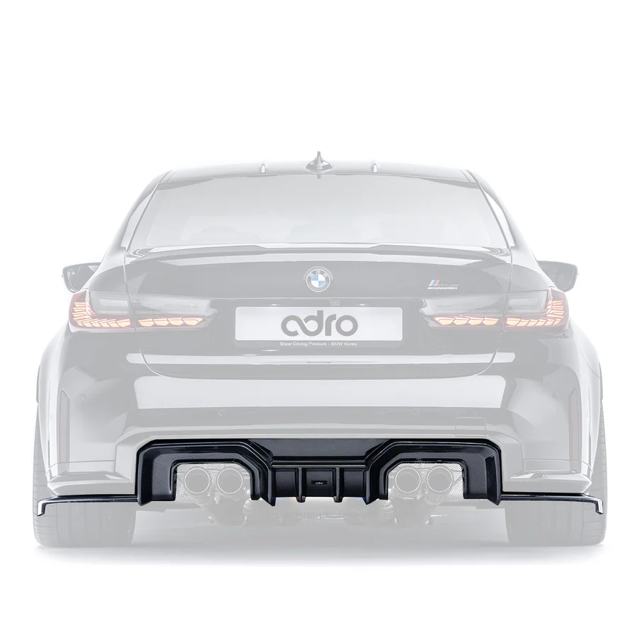 BMW G80 M3 PREPREG REAR DIFFUSER